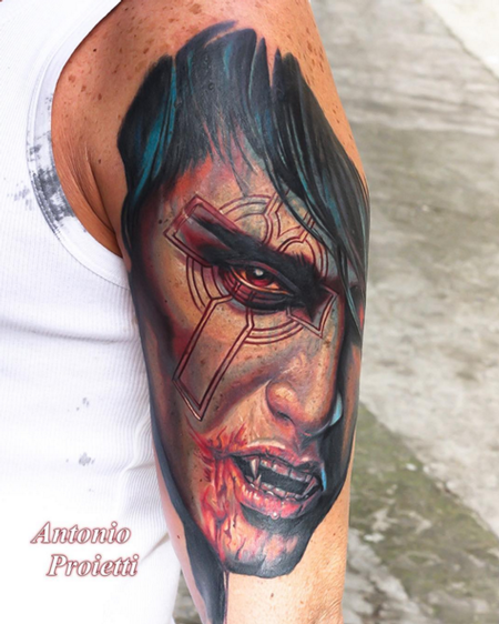 Antonio Proietti - Color Vampire Tattoo